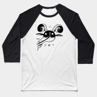 Zodiac Aries #1 Baseball T-Shirt